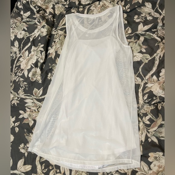Aritzia Tna Mesh Tank Shift Dress - Picture 4 of 8